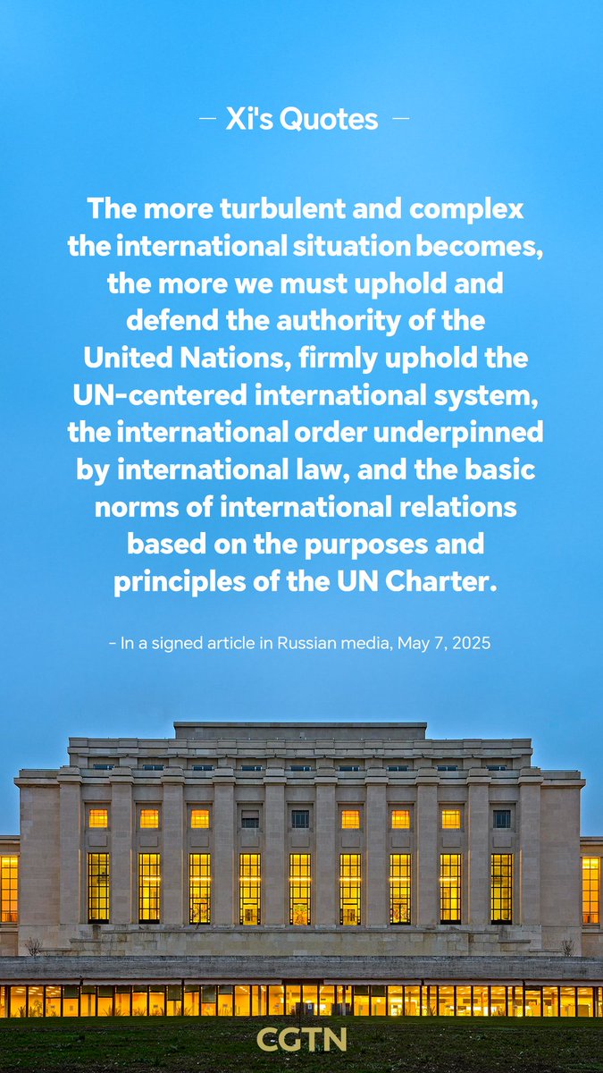 President #XiJinping's key quotes on China safeguarding world order #VDay news.cgtn.com/news/2025-08-2…