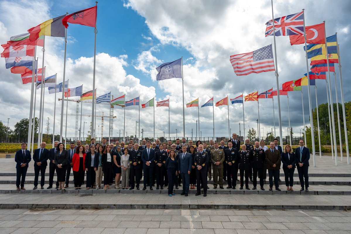 Italy at NATO (@italyatnato) on Twitter photo A heartfelt thank you from the entire <a href="/ItalyatNATO/">Italy at NATO</a> team to Ambassador Marco Peronaci <a href="/MPeronaci/">Marco Peronaci</a>, who today concludes his tour at the Permanent Representation of Italy to <a href="/NATO/">NATO</a>.
Grazie mille e in bocca al lupo! 🤝🏻 A heartfelt thank you from the entire <a href="/ItalyatNATO/">Italy at NATO</a> team to Ambassador Marco Peronaci <a href="/MPeronaci/">Marco Peronaci</a>, who today concludes his tour at the Permanent Representation of Italy to <a href="/NATO/">NATO</a>.
Grazie mille e in bocca al lupo! 🤝🏻