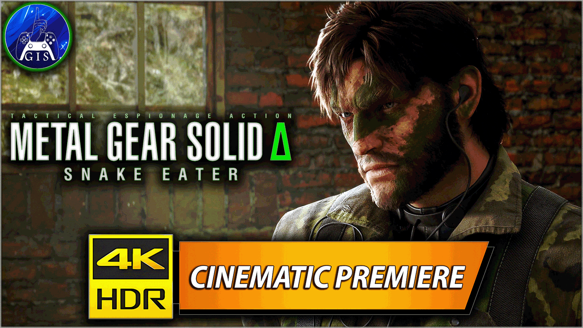 GamesInSilence's tweet photo. 📣 NEW VIDEO OUT NOW: https://t.co/zRiTuKwClP ⏯️ Metal Gear Solid Delta: Snake Eater - Legendary 4K Cinematic Gameplay #MGSDelta #MetalGearSolidDelta #SnakeEater #CinematicGameplay #GamesInSilence #4KGaming #Walkthrough #FullGame #MetalGearRemake #MetalGear3Remake #KONAMI https://t.co/Cpk7C2oDJg