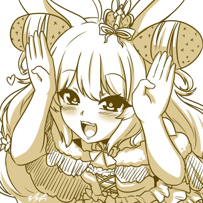 たまには絵を投稿しないとぽにゃんちになってしまう
#花騎士 #フラワーナイトガールイラスト 