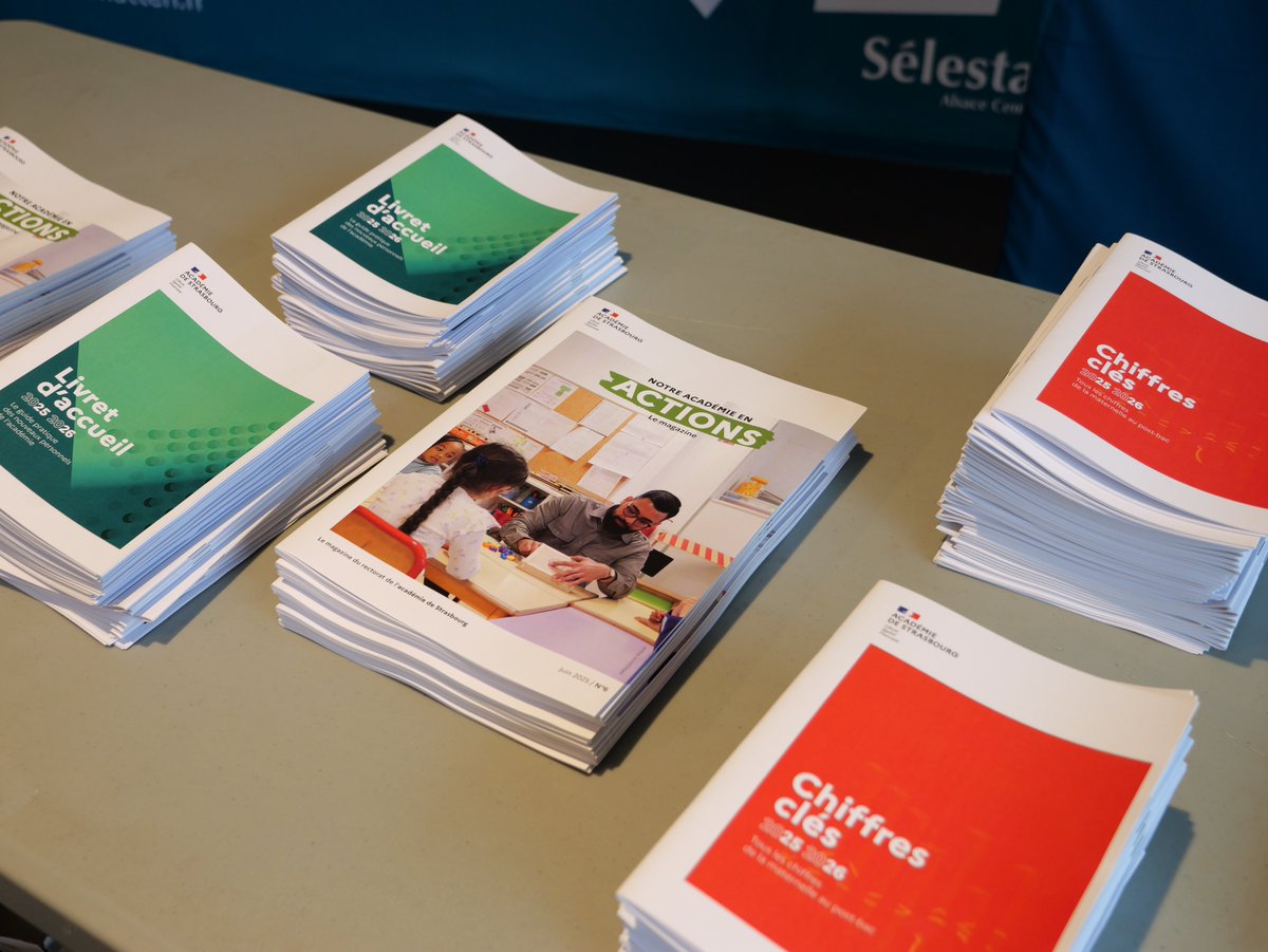 L’ensemble des personnels de direction et des corps d’inspection se sont réunis pour une réunion de rentrée.
👉Un temps d’échange pour aborder les priorités de l’année à venir et bâtir une école qui ne laisse aucun élève au bord du chemin.

Excellente rentrée à toutes et à tous !