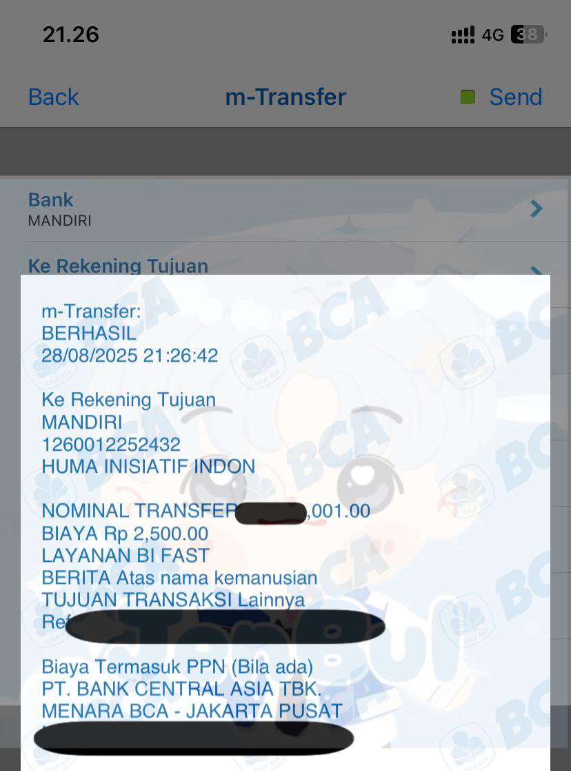 Atas nama kemanusiaan, JenBul dan teman-teman Jeno fans ikut berdonasi.
Karena kita tak sendiri dalam perjuangan. #KitaKelasPekerja <a href="/humaniesproject/">Humanies Project</a> <a href="/hijaubersamaid/">Hijau Bersama Indonesia</a>