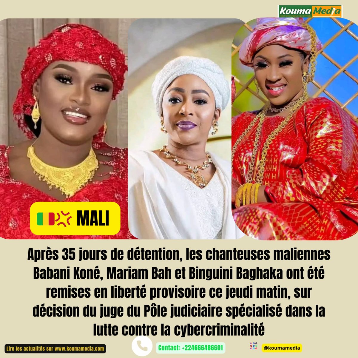 KoumaMedia's tweet photo. L’affaire a éclaté en juillet 2025,lorsque des échanges virulents entre les trois artistes ont envahi les réseaux sociaux. Des vidéos et publications aux propos crus,parfois à connotation sexuelle,ont circulé massivement,choquant une partie de l’opinion 👇
https://t.co/q0BMlAmWRL https://t.co/UsMsHNTQ2x