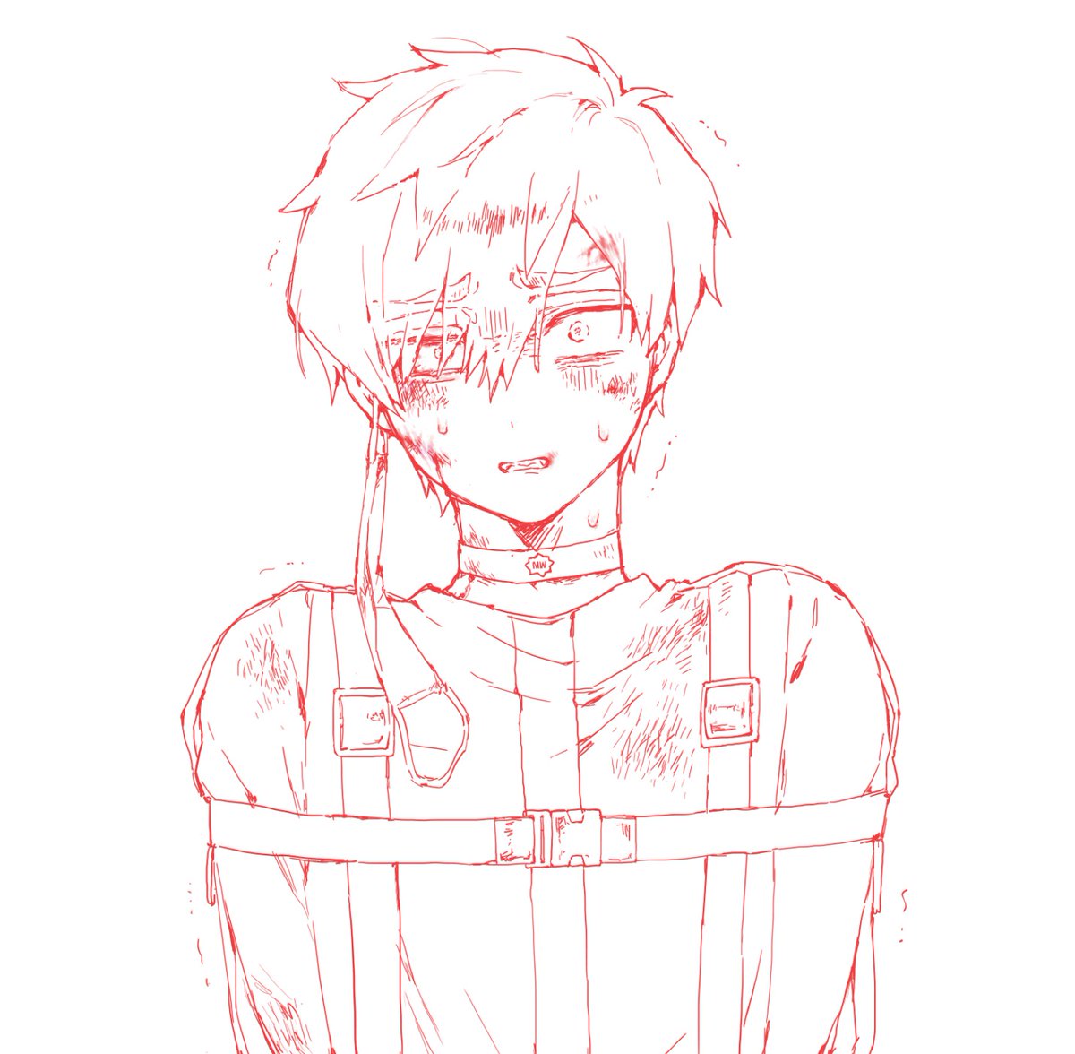 팔이 구속된 후우타
#03_m