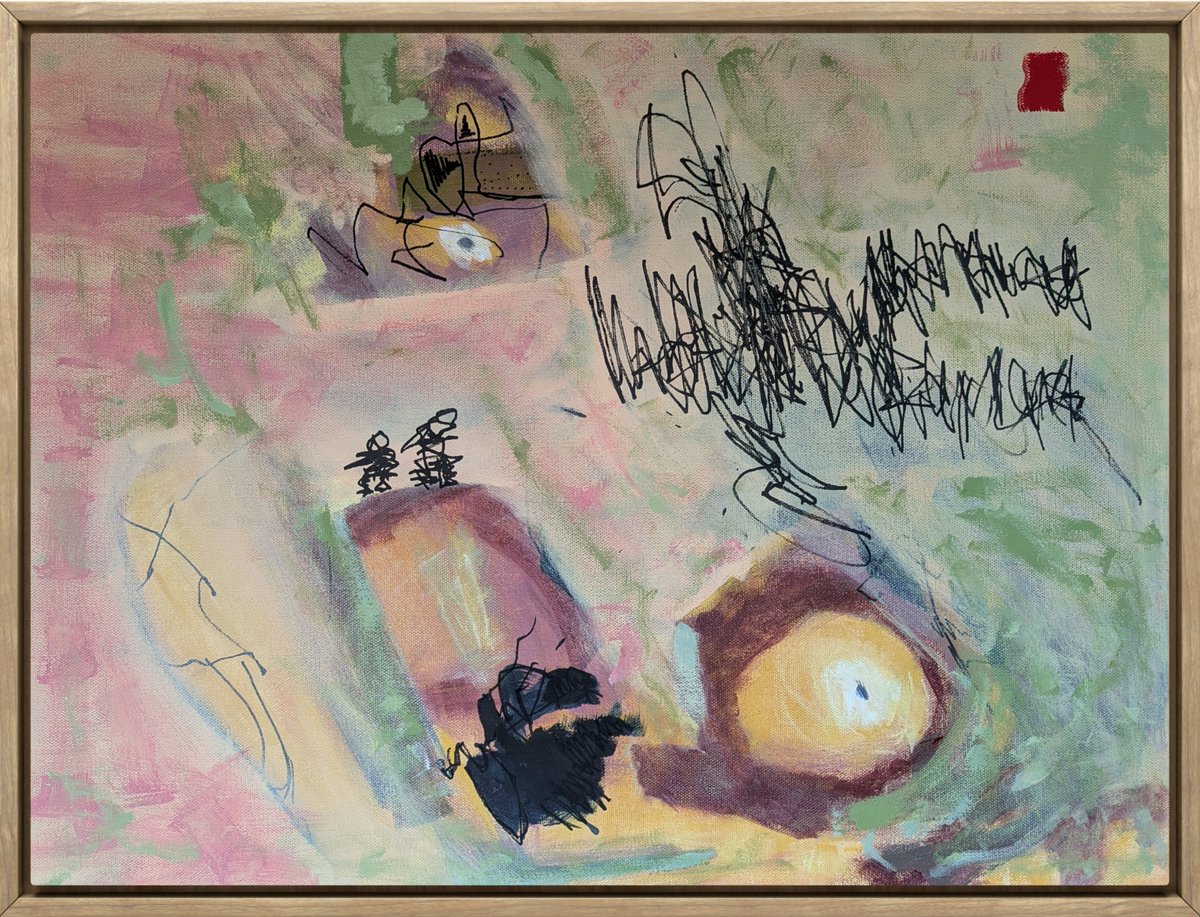 In Complete Control - August 2025 
24 x 18 acrylic on canvas