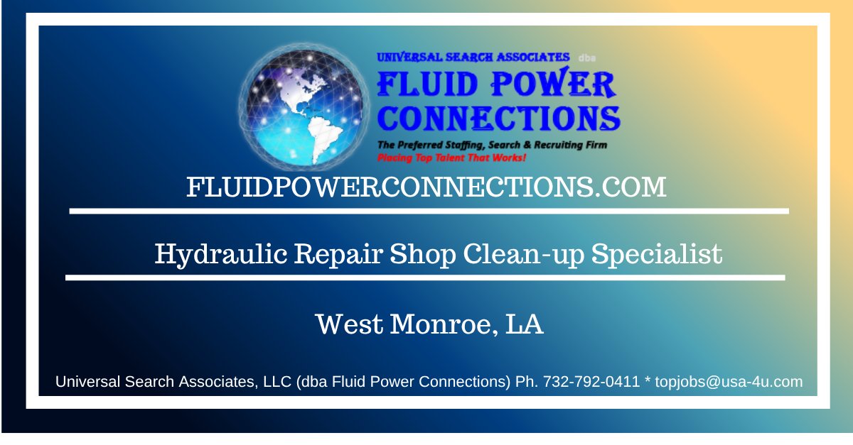 Fluid Power Jobs tweet media