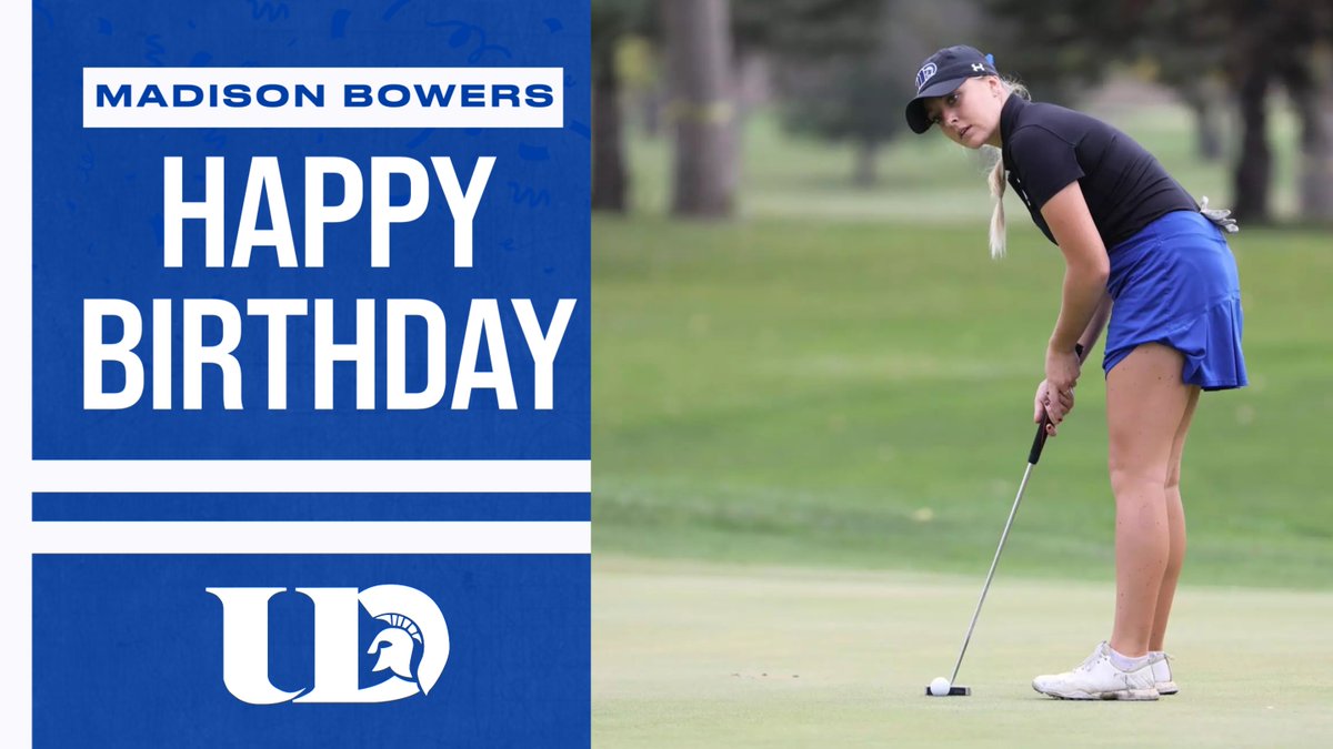 Happy Birthday to former Spartan Madison Bowers! Since graduating, she is completing PA school here at UD and is currently working on her surgical rotations! Hope you have a great day!

#SpartanGolf