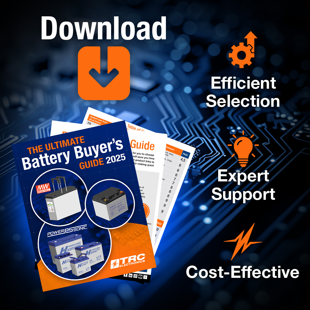 Still unsure which battery is best for your application? 🔋

We’ve got you covered with quick tips to simplify your selection process.

Don’t forget to grab our Battery Buyer’s Guide — available now at the link below.