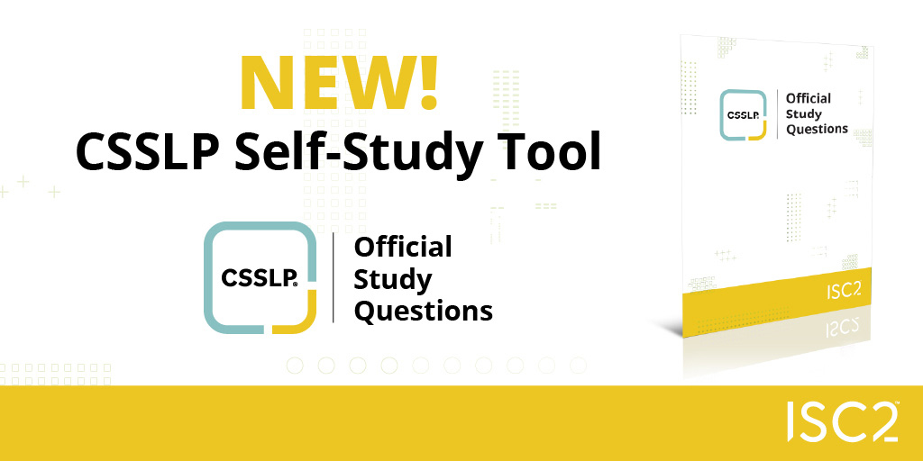 ISC2's tweet image. Official #CSSLP Study Question eBook! 900+ questions, carefully crafted by industry experts, review all eight domains and align to the exam outline. 
Purchase now: ow.ly/u9Ki50WJg7F
#CSSLPTraining #CybersecurityCertification #SoftwareSecurity