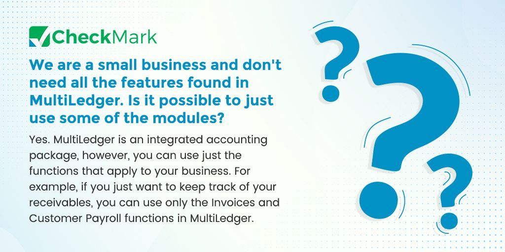 CheckMark_Inc's tweet image. Got questions about MultiLedger? Explore clear answers that keep your accounting running smoothly.
checkmark.com/multiledger/
#AccountingMadeEasy #BusinessSolutions #MultiLedger
