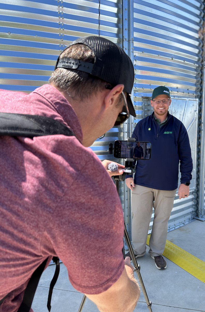 AGI (@aggrowthintl) on Twitter photo Shout out to Matthew Grassi of <a href="/FarmJournal/">Farm Journal</a> for stopping in during <a href="/FPShow/">Farm Progress Show</a> and chatting with AGI Territory Manager Tyler Kilfoil about how to manage corn with tar spot or southern rust in the bin. Check out the story on <a href="/AgDayTV/">AgDay TV</a>! Shout out to Matthew Grassi of <a href="/FarmJournal/">Farm Journal</a> for stopping in during <a href="/FPShow/">Farm Progress Show</a> and chatting with AGI Territory Manager Tyler Kilfoil about how to manage corn with tar spot or southern rust in the bin. Check out the story on <a href="/AgDayTV/">AgDay TV</a>!