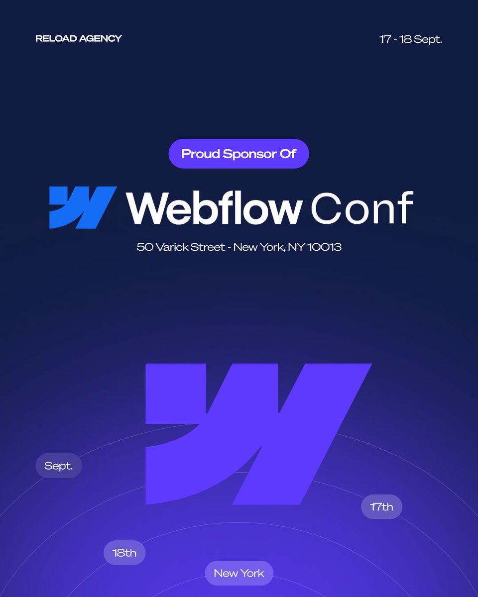 Reload - Exclusive Webflow Agency tweet media