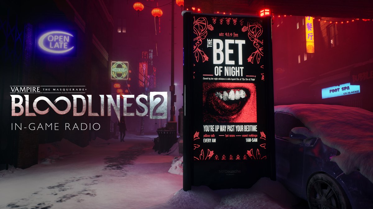 Vampire: The Masquerade - Bloodlines 2 tweet media