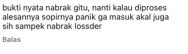 Yang tidak terjadi kepadamu, bukan berarti tidak mengancamu.