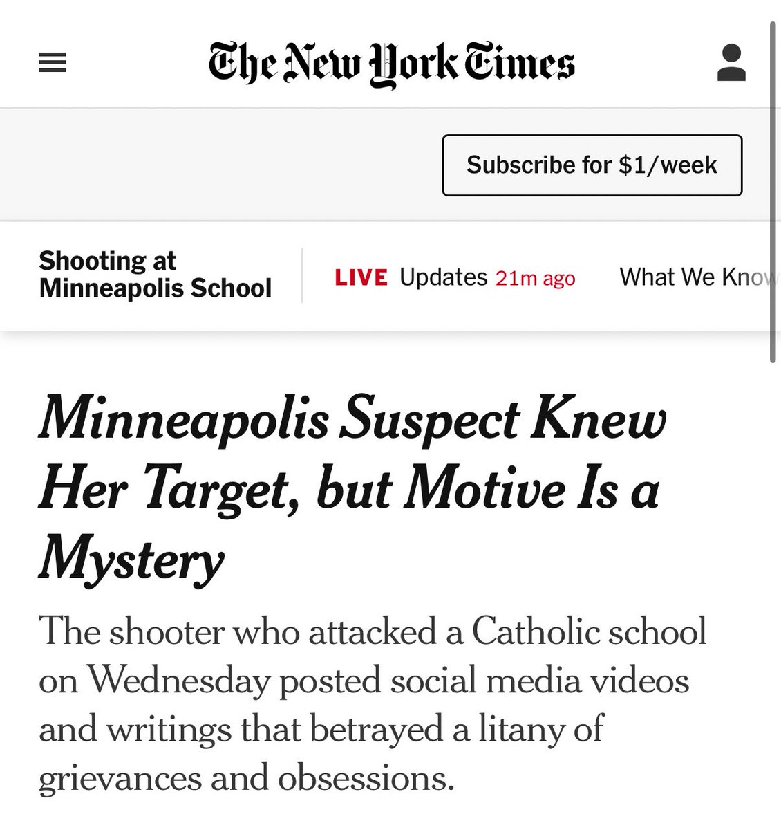 “She/her”

Anyone still doing this is complicit.

Stop affirming mental illness.