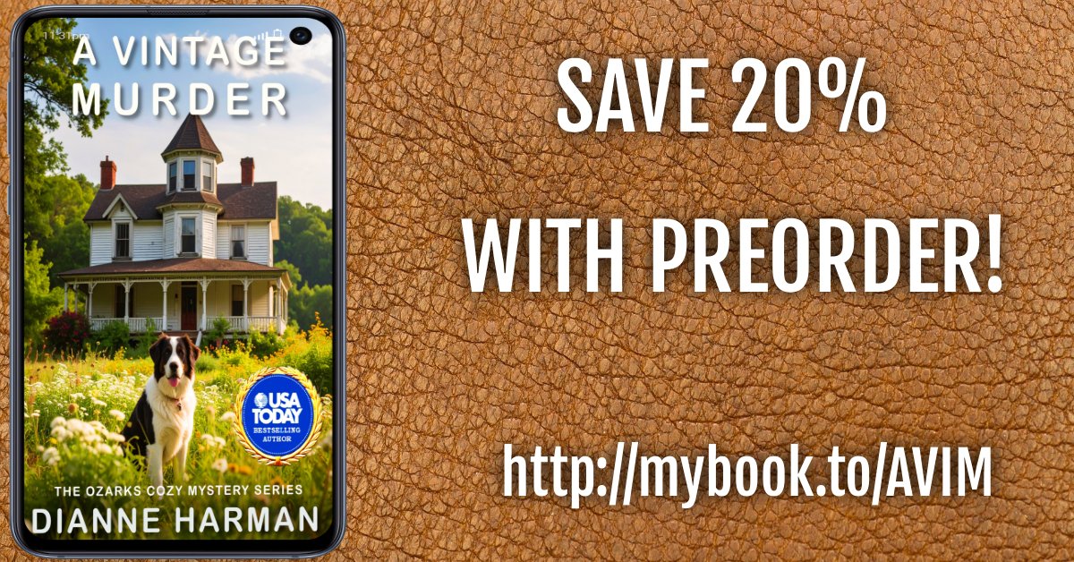 DianneDHarman's tweet photo. Hurry! Final 2 days to #save 20%
Eunice spent years searching for her missing daughter Now Eunice is dead, and Della Fox has inherited more than just vintage treasures—she's inherited a dangerous mystery
https://t.co/zHimkl7VO0
#cozymystery #dysfunctionalrelationship https://t.co/OBnJLBCRRu