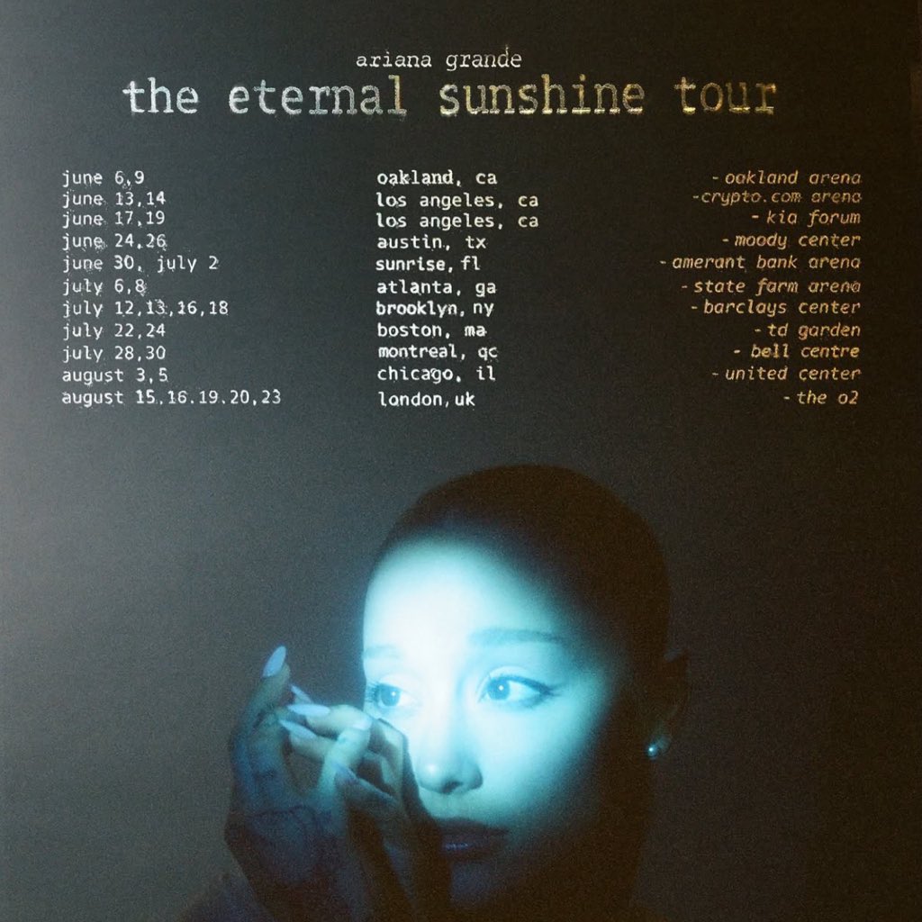 Ariana Data (@thearianadata) on Twitter photo .<a href="/TeamAriana/">Team Ariana</a> <a href="/Ticketmaster/">Ticketmaster</a> <a href="/brandoncreed/">Brandon Creed</a> <a href="/RepublicRecords/">Republic Records</a> <a href="/rembeauty/">r.e.m. beauty</a>
Can we turn off and ensure dynamic pricing is not connected to the upcoming eternal sunshine tour? With the limited amount of shows and locations, dynamic prices will be an absolute nightmare for us fans who .<a href="/TeamAriana/">Team Ariana</a> <a href="/Ticketmaster/">Ticketmaster</a> <a href="/brandoncreed/">Brandon Creed</a> <a href="/RepublicRecords/">Republic Records</a> <a href="/rembeauty/">r.e.m. beauty</a>
Can we turn off and ensure dynamic pricing is not connected to the upcoming eternal sunshine tour? With the limited amount of shows and locations, dynamic prices will be an absolute nightmare for us fans who