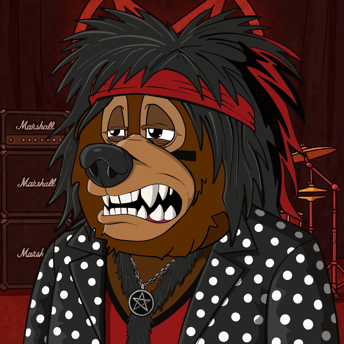 ALRIIIIIGHT YOU CRAZY PARTY ANIMALS 🤘🐻🔥!!!

IT’S YOUR BOY BERNARD ON THE MIC AND LEMME TELL YA—BACK IN THE DAY I WAS CRANKIN’ MOTLEY CLÄW SO LOUD THE NEIGHBORS CALLED ANIMAL CONTROL!!! BIG HAIR, BIGGER RIFFS, AND ENOUGH HAIRSPRAY TO BURN A HOLE IN THE OZONE, BAYBEEE! 🌎🔥

AND