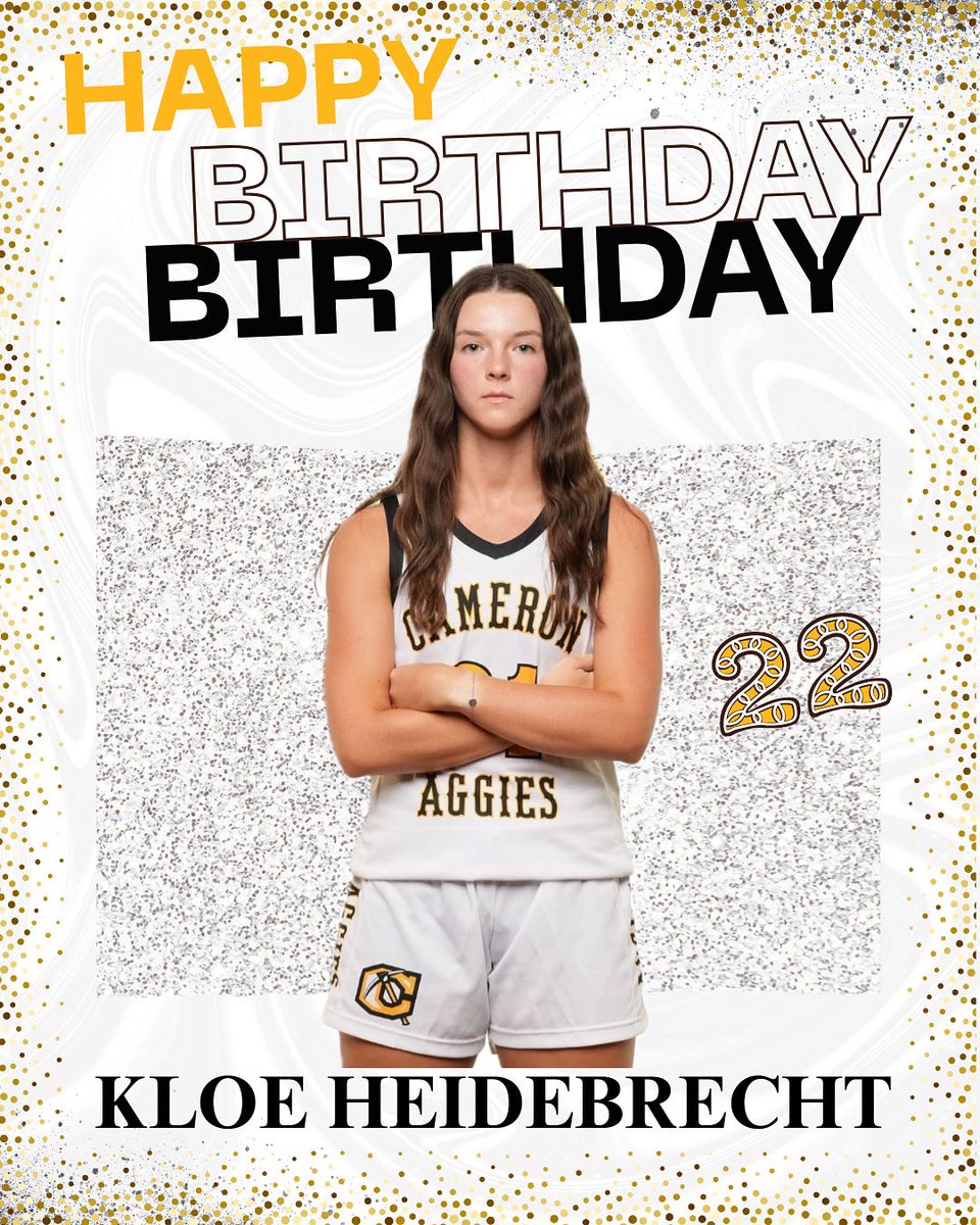 Happy Birthday to our Senior, Kloe! We hope you have a great day!🥳