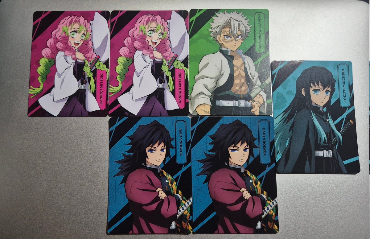 loricariidae03's tweet photo. wts / want to sell

collectible cards demon slayer x familymart

✨️ muichiro
✨️ mitsuri
✨️ sanemi
✨️ giyu

12.5k / ea

⭕️ include packing
⭕️ co via 🍊
⭕️ keep event
📍jkt

#warunganime #warungkny https://t.co/az7T3gC69V