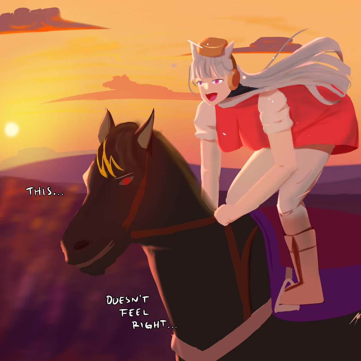 Who else but Goldship... 😮‍💨

#umamusumeprettyderby #umamusumefanart #umamusme