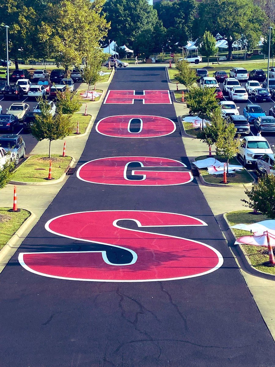 The Hog Walk with a fresh paint job.
