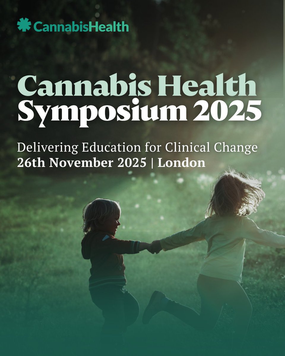 Cannabis Health will host its first in-person, expert-led educational event for UK healthcare professionals on Tuesday, 25 November 2025, London. The CPD-accredited Cannabis Health Symposium aims to bridge the gap between policy and patient access.

🔗 eu1.hubs.ly/H0mF7b50