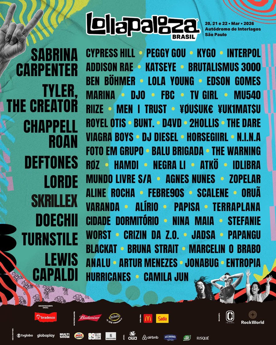 VAMOS TOCAR NO LOLLA 2026!!!!!! MEU DEUS N CAIU A FICHA AINDA ❤️❤️❤️❤️