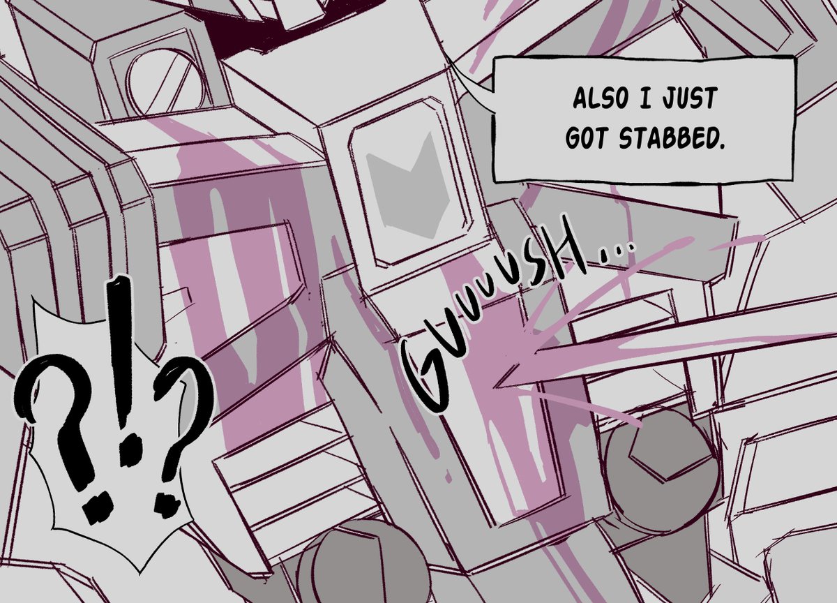 brainbread69's tweet image. decepticon flirting. 

#Transformers #ratchlock #Dratchet