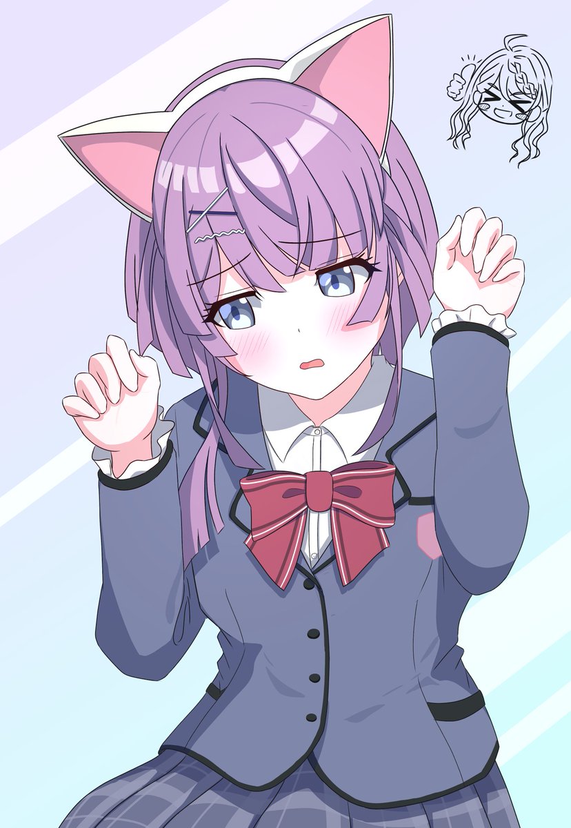 にゃぎ
誰かさんに猫耳カチューシャつけさせられたみたいですね
#シャインポスト