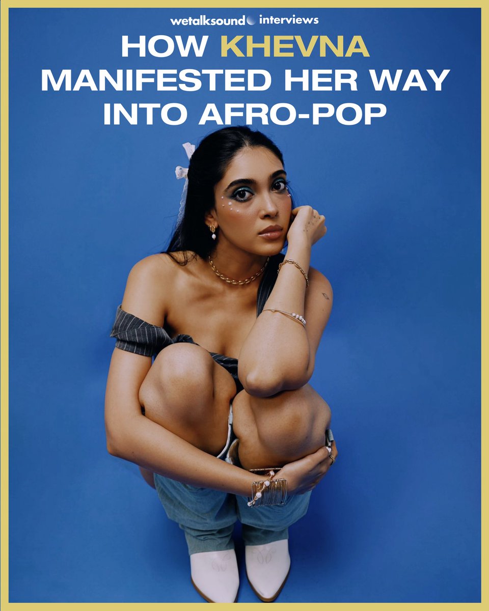 wetalksound's tweet image. From chasing multiple creative dreams to finding her voice in Afro-pop 🎵

@ItsKhevna opens up about how culture, identity, and Lagos shaped her journey.

Full interview via link below✨