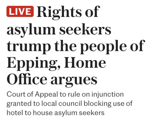 Today the Home Office said out loud, what our entire establishment has been whispering for decades.

These people are treasonous scum and they have quite literally sacrificed our women and children on the alter of diversity. 

Never forgive and never forget. 🏴󠁧󠁢󠁥󠁮󠁧󠁿🇬🇧