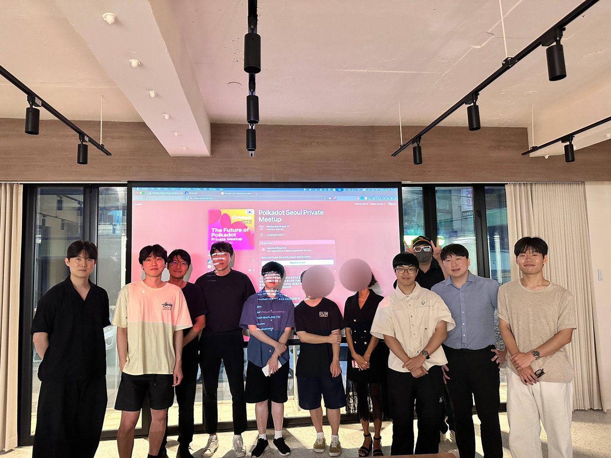 Hope_web3_'s tweet image. [Event Recap] The future of Polkadot : 폴카닷 프라이빗 한국 밋업] 
어제는 2025 폴카닷 첫 번째 한국 밋업이 있었습니다.
1. 폴카닷 소개  : Raf @proofofyoon 
2. Polkadot Blockchain Academy 소개와 경험 공유 : @code0xff 
3. Polkadot Eco (Feat. @peaq @Acurast ) : @tae_hogu 
자발적으로…