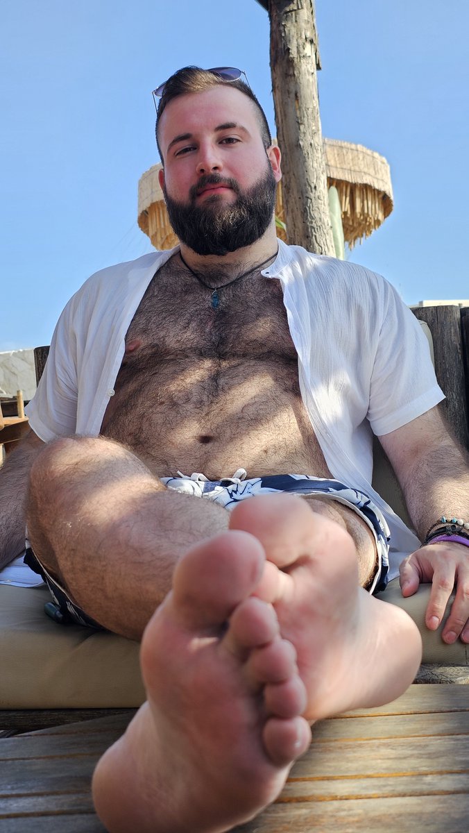 Chill at the beach club