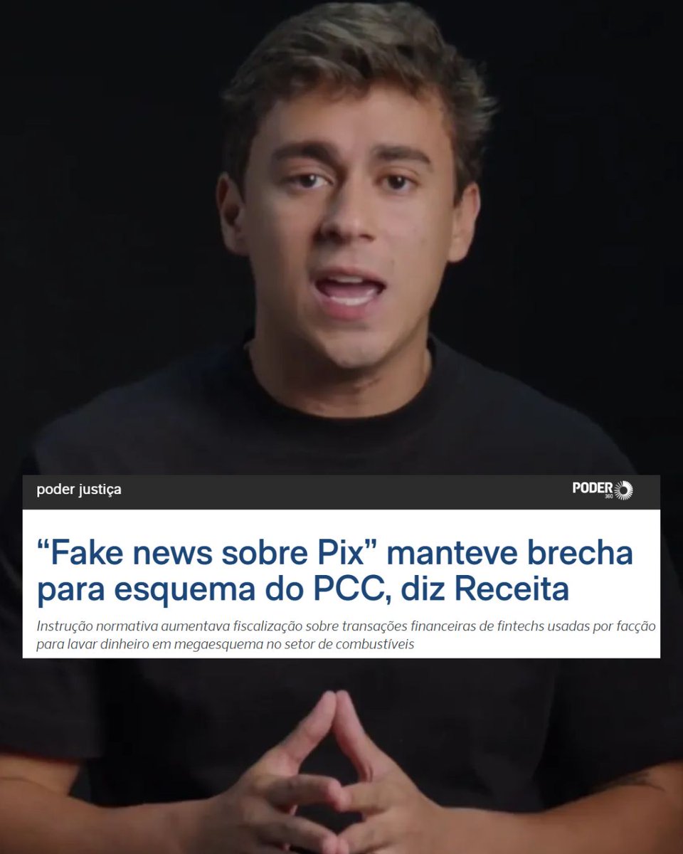 🚨URGENTE: O Deputado Federal Nikolas Ferreira (PL-MG) foi o responsável por manter esquemas de lavagem de dinheiro do PCC, informa a Receita Federal. Consigo 1000 comentários com NIKOLE DO PCC?🇧🇷👍😲😎