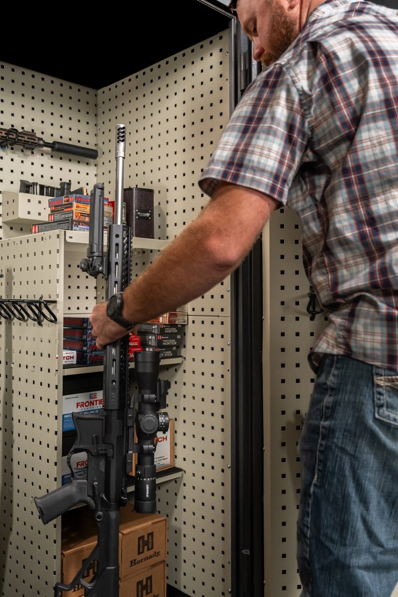 Get ultimate modularity with the Hornady Mobilis Safe! Featuring Square-Lok technology, this safe ensures your firearms are organized and protected.

Learn more here: store.hornady.com/hornady-mobili…

.
.
.
#hornady #hornadysecurity #modular #Squarelok #firearmsafety #safety #safetyfirst
