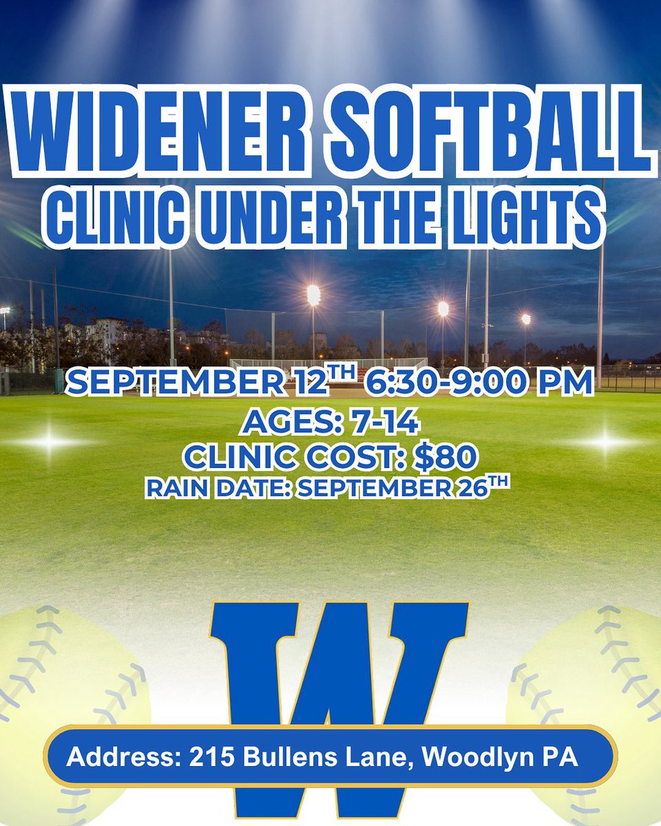 Favorite time of year!!! 
Glow sticks will be provided !! 

widenerpride.com/sports/2015/5/…