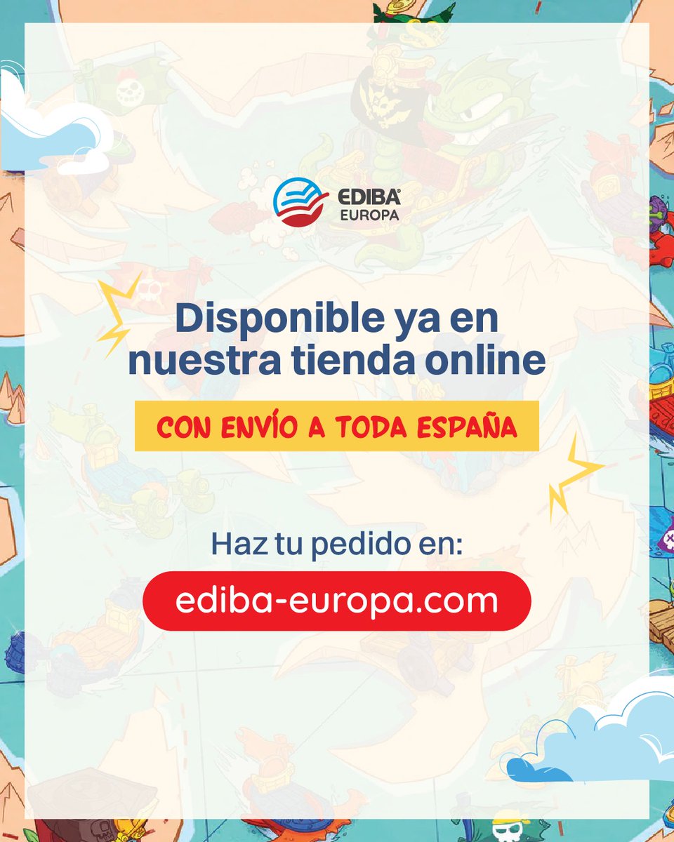 🏴‍☠️✨ ¡La tripulación pirata vuelve con todo!
Ya está disponible Piratix Nº6: cómics, juegos, actividades y un regalo sorpresa.
📚 Perfecto para que los peques disfruten en casa estas últimas semanas de verano.
🚚 Cómpralo online y recíbelo en casa, sin complicaciones.
👉 Haz tu