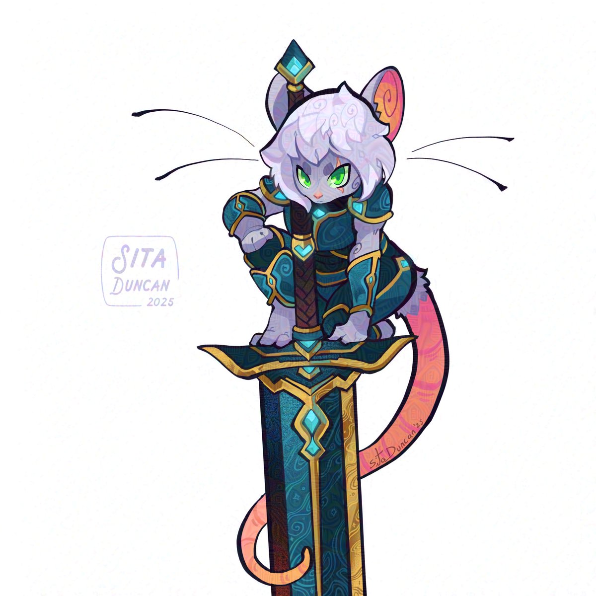 Sitaart's tweet image. Mouse Warrior