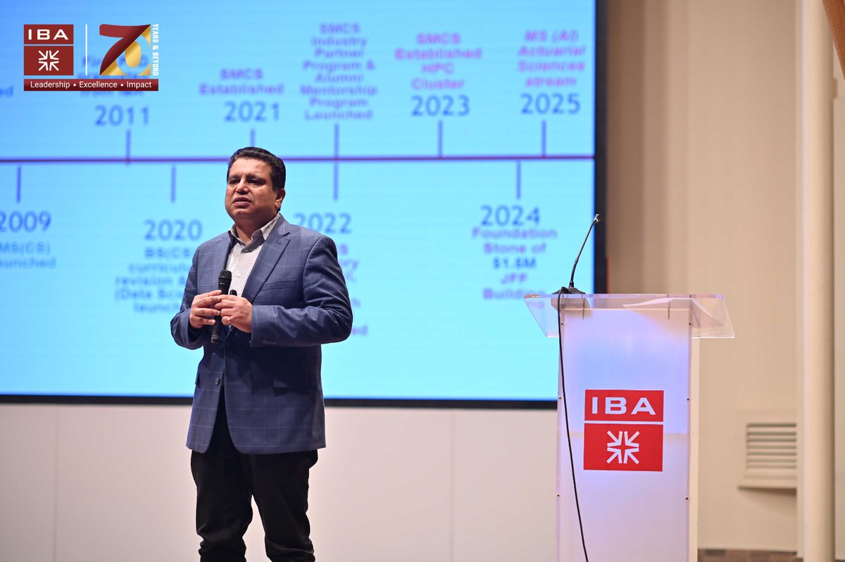 ibakhiofficial's tweet image. The energy was off the charts! Our new SMCS students were welcomed to IBA for a day of exploration and new connections.

#IBAKarachi #SMCS #OGala #NewBatch #StudentLife