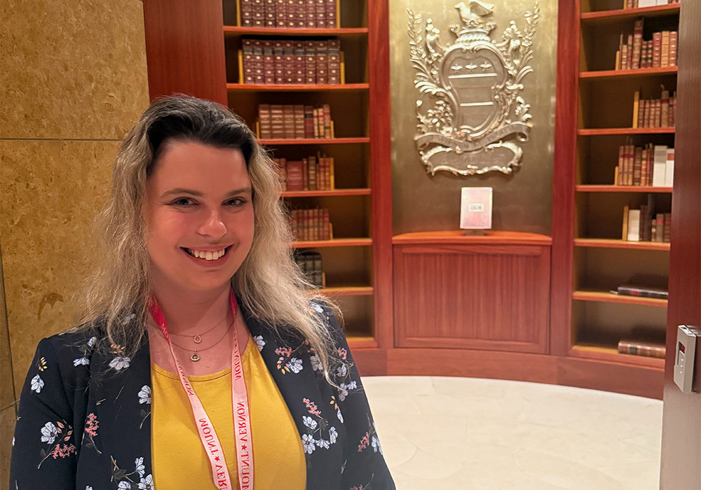 Recent PhD Graduate, Zoie Horency, was recently featured on USC's website! She spoke about her new job as editor of the "Digital George Washington Papers" at the Washington Presidential Library at Mount Vernon. Check it out in the link below!
sc.edu/uofsc/posts/20…