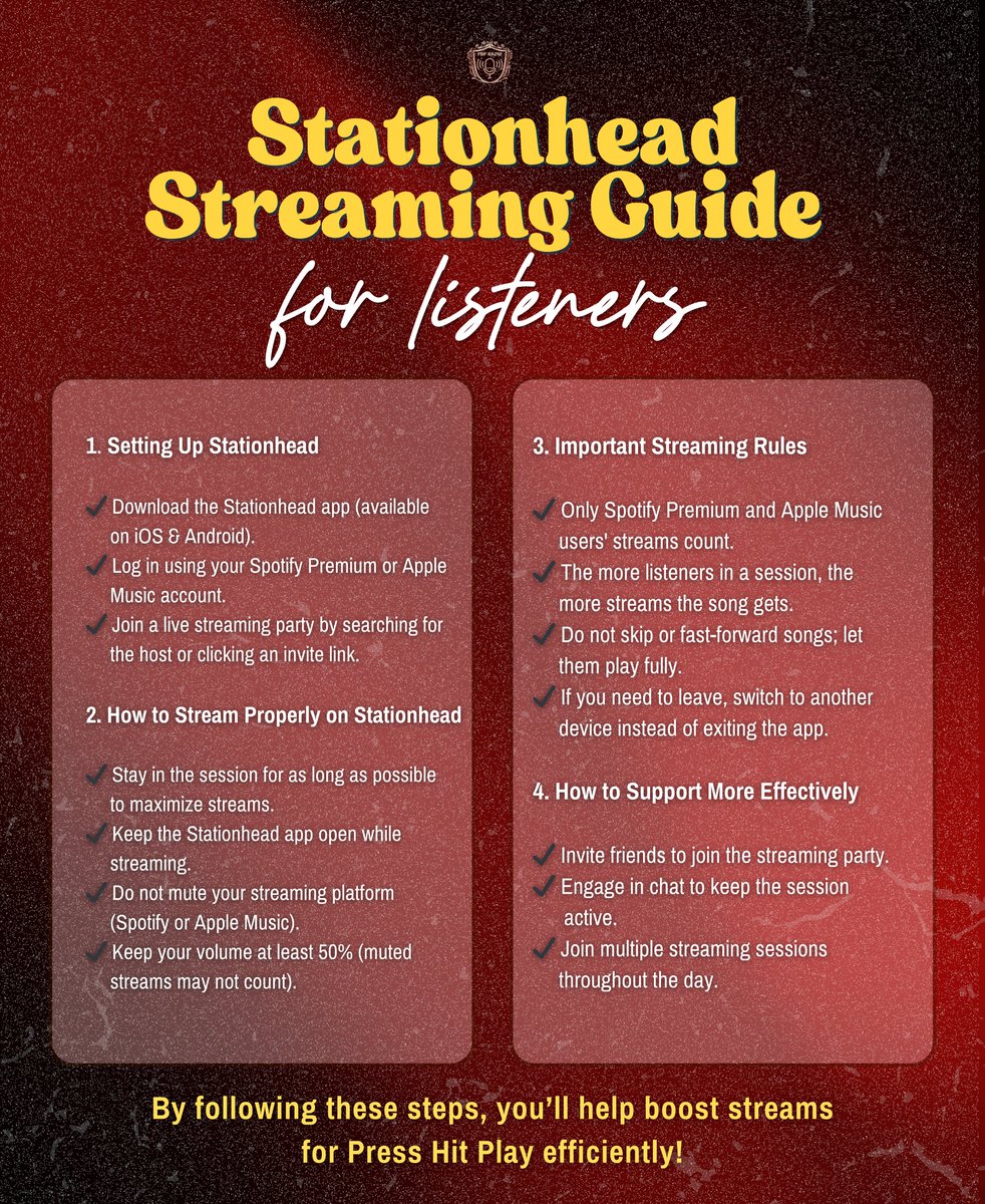⏳Just a few minutes left!

<a href="/PressHitPlay/">Press Hit Play Official</a>’s newest single “Akin Ka Muna Ngayong Gabi” drops at midnight on Spotify.

Let’s be ready, Pearls! Follow the official streaming guidelines to make every play count and help the boys shine brighter.

#PRESS_HIT_PLAY
#AkinKaMunaNgayongGabi