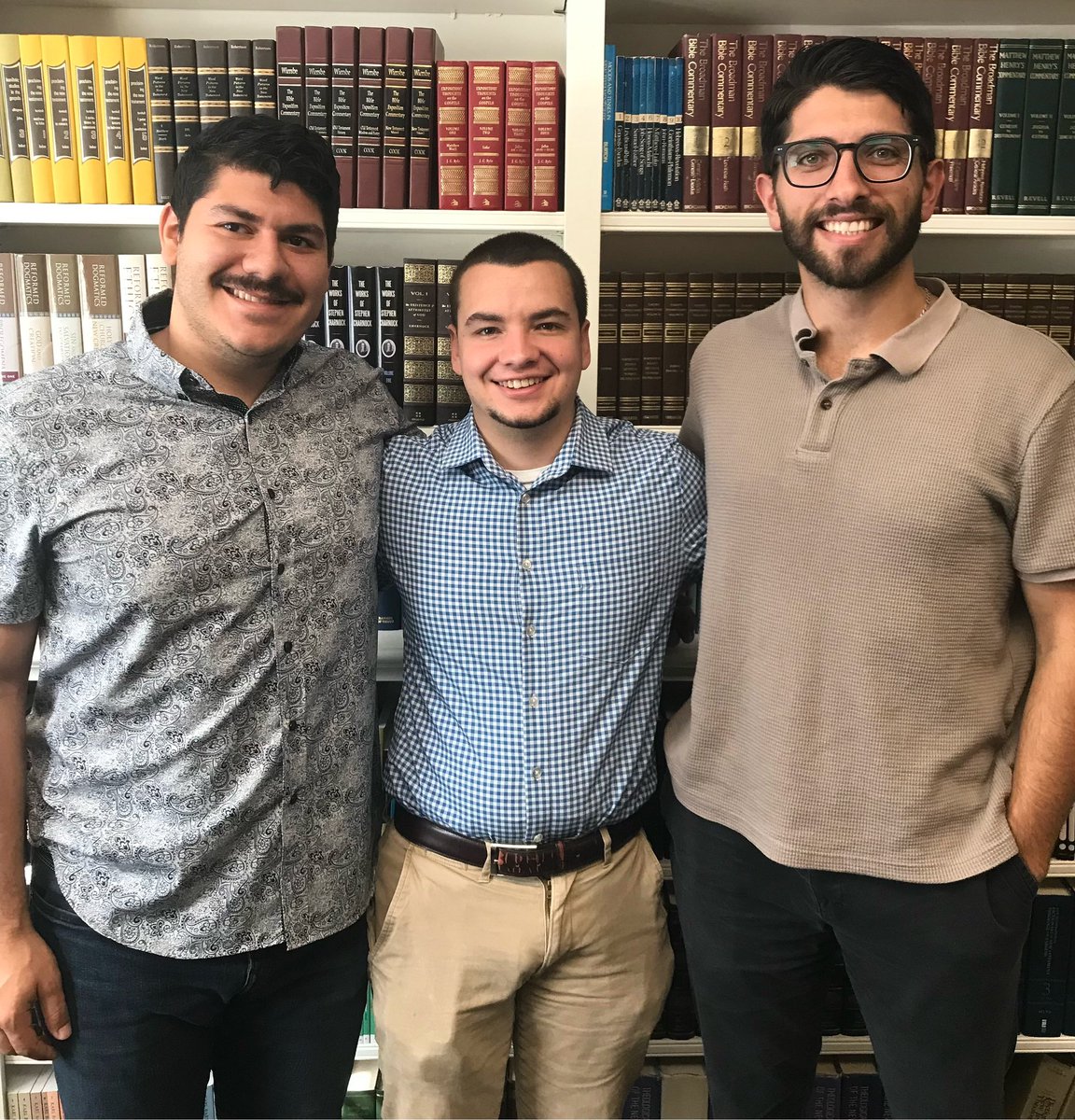 Christ Church West Chester (@christchurchwc) on Twitter photo Last day in the office for our 2024-2025 pastoral interns! We are so thankful for Jake, Stefan, and Derrick and proud of all they accomplished this year. Join us in continuing to pray for all 3 of these men and they continue to serve the Lord and his people at CCWC and beyond. Last day in the office for our 2024-2025 pastoral interns! We are so thankful for Jake, Stefan, and Derrick and proud of all they accomplished this year. Join us in continuing to pray for all 3 of these men and they continue to serve the Lord and his people at CCWC and beyond.