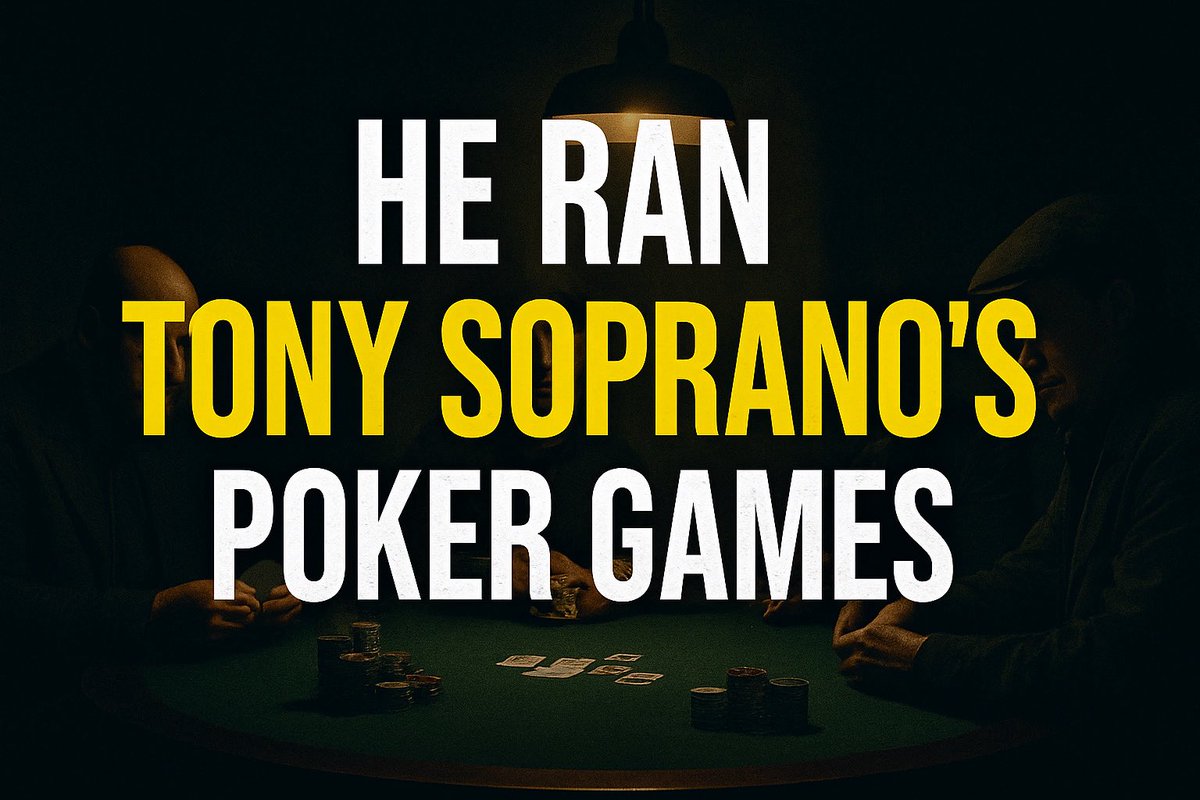 Latest episode of the Nerdthusiast Poker Podcast is up - we interview a Sopranos Actor that ran the poker games in the show 
Link 👇 
youtu.be/lO7B9_hyx6s?si…