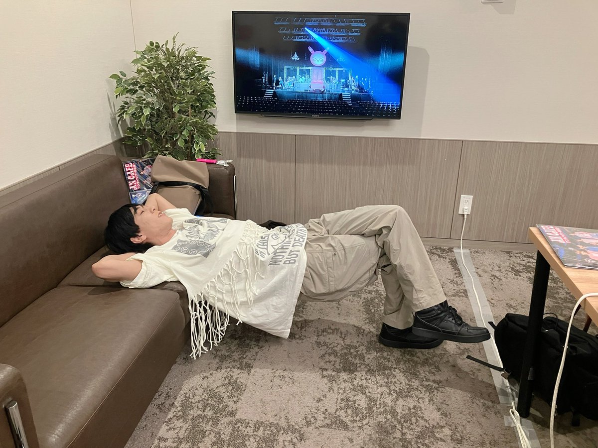 アンカフェ　LIVE CAFE　ニャッピーライト　パンフレット アンティック-珈琲店-LIVE CAFE 20th Anniversary「令和で初