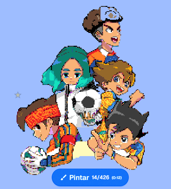 #wplace #art #pixelart #inazumaeleven #pixel wplace.live/?lat=-46.64925…
