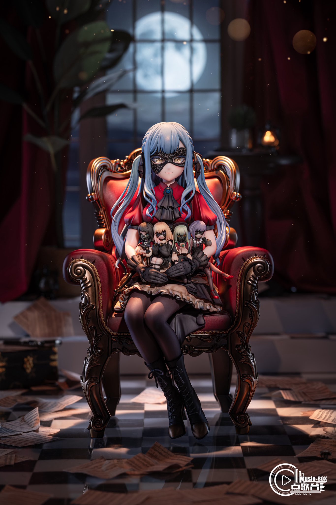 【１週間限定 】ふしぎの国のアリス ミュージックボックス オルゴール フィギュア 1週間限定 】ふしぎの国のアリス ミュージックボックス