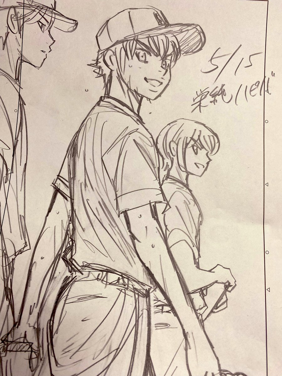 이그림진짜좋다…..이 야구소년들 보러 인생을바칠수도있어…