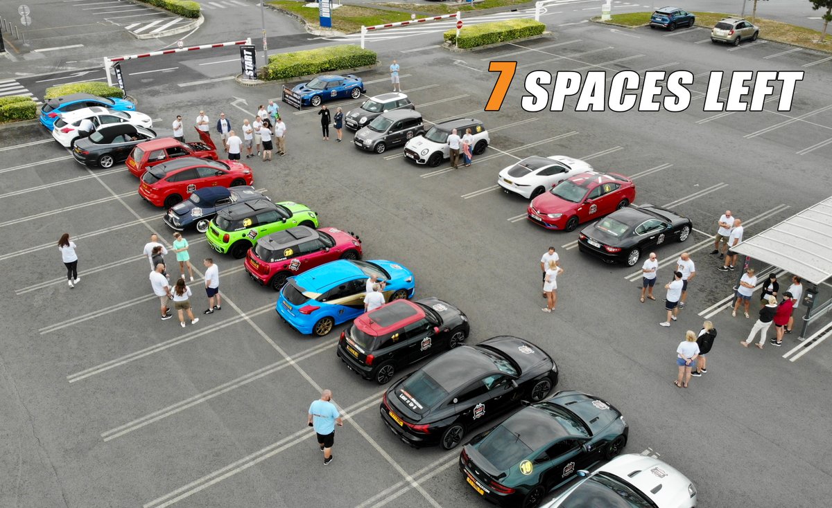 FunballRally's tweet image. FUNBALL 2026 - 7 SPACES LEFT
We now have only 7 spaces left for next year. Leave the potholes behind and enter Petrolhead Paradise with us! A £795 deposit secures your place, the final balance isn't due until the 20th April 2026. Register now: funballrally.com/register/