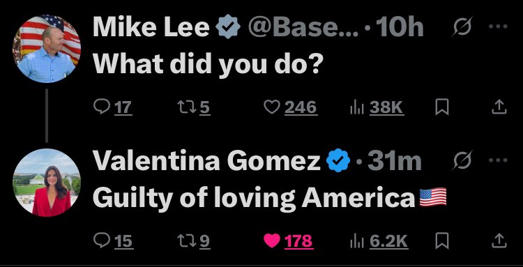 <a href="/ValentinaForUSA/">Valentina Gomez</a> Best quote of the day 🔥